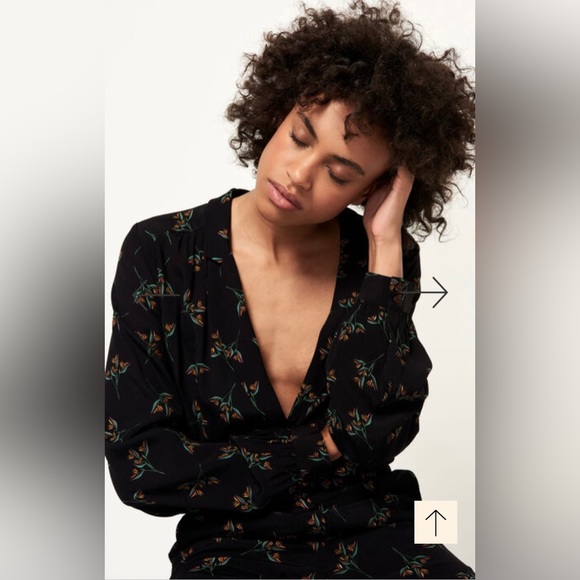 ba&sh fady noir jumpsuit - Picture 3 of 8